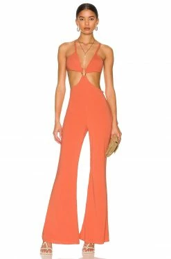 Best Sale 🎁 Indah X REVOLVE Honour Jumpsuit In Mandarin 👏