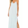 Deals 🌟 Indah Rain Simple Spaghetti Strap Maxi 👗 Dress In Ice 😍