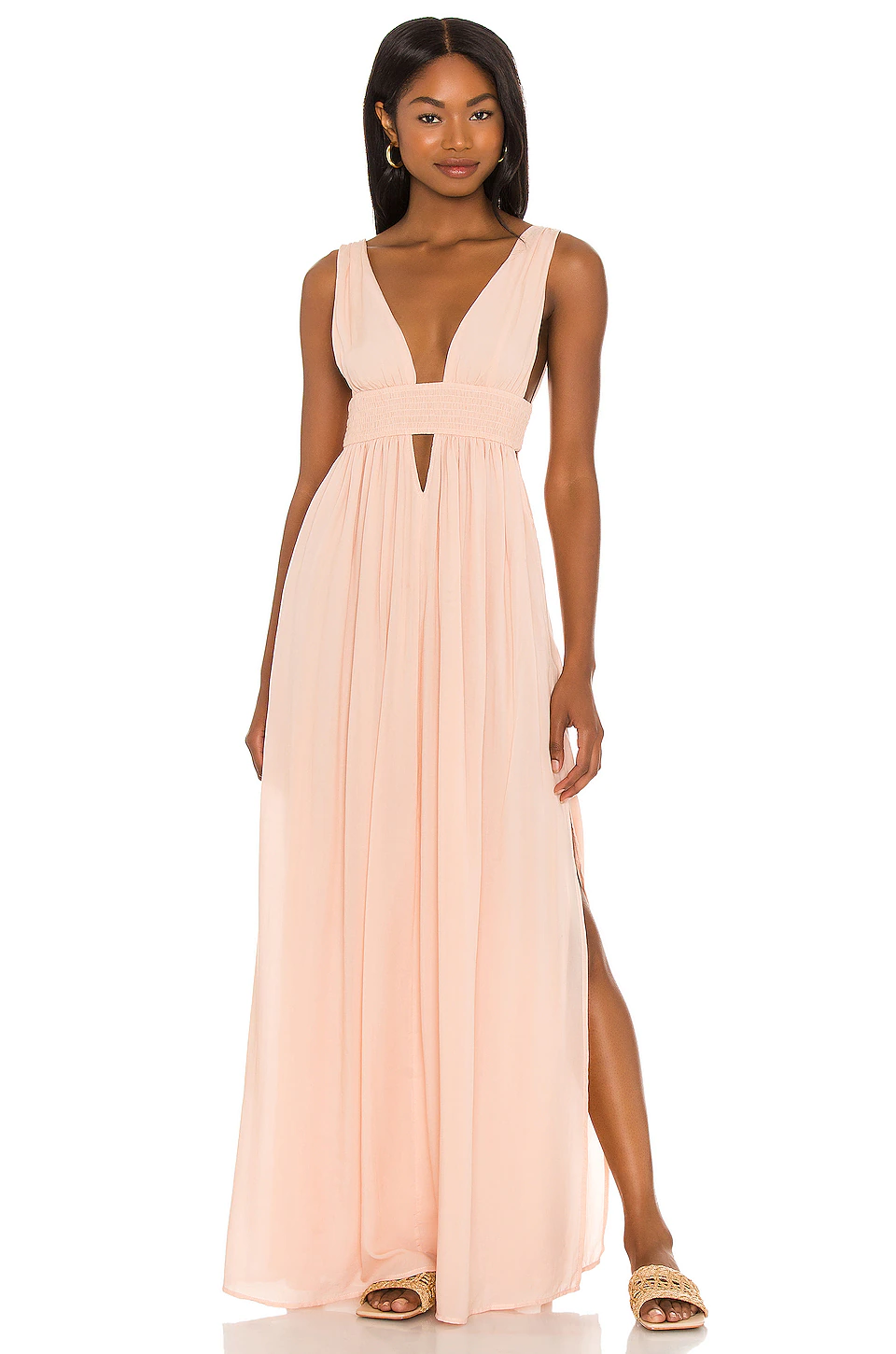 Cheap 🛒 Indah Anjeli Maxi 👗 Dress In Petal ✔️