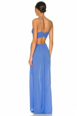 Cheapest ❤️ Indah Innocence Cutaway Maxi 👗 Dress In Iris 🌟 -Cheap Indah Store INDA WD784 V3