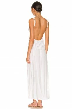 Best deal 🥰 Indah Zoe Maxi 👗 Dress In White 😀 -Cheap Indah Store INDA WD791 V3