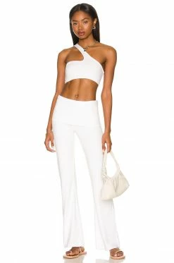 Best deal 🎁 Indah Sol Lounge Pant In White 🎉 -Cheap Indah Store INDA WP126 V4