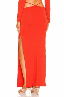 Best Pirce ๐คฉ Indah Gigi String Detail Seamless Slit Maxi ๐ Skirt In Caliente ๐ 6 Best Pirce ๐คฉ Indah Gigi String Detail Seamless Slit Maxi ๐ Skirt In Caliente ๐ -Cheap Indah Store INDA WQ113 V3