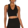 Cheapest 🧨 Indah Iggy Seamless Racer Back Bra Top In Black 🥰