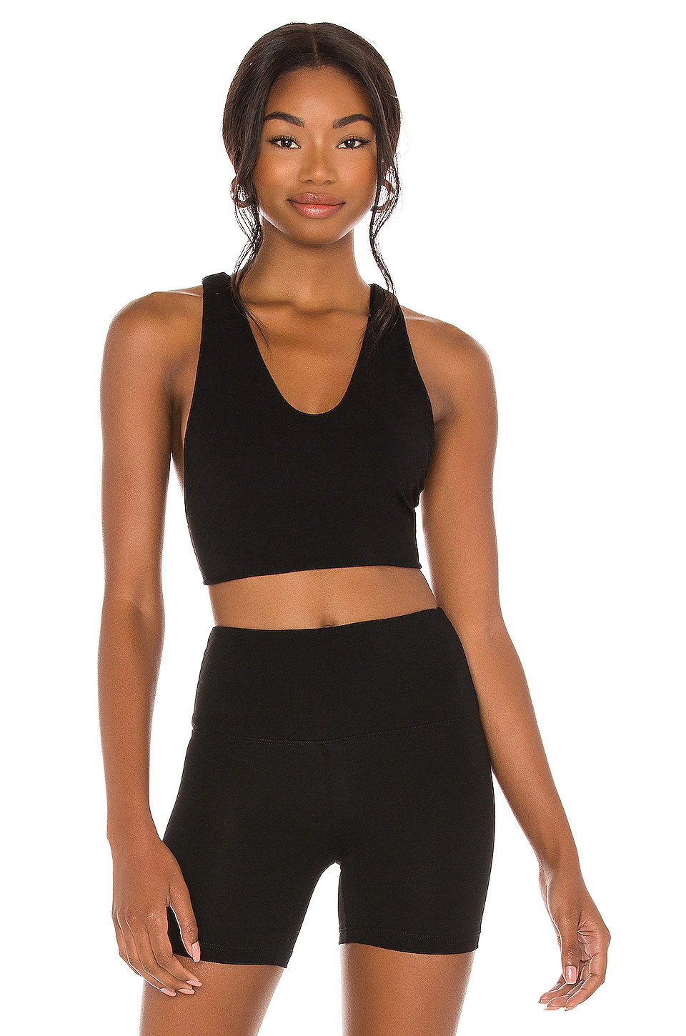 Cheapest 🧨 Indah Iggy Seamless Racer Back Bra Top In Black 🥰