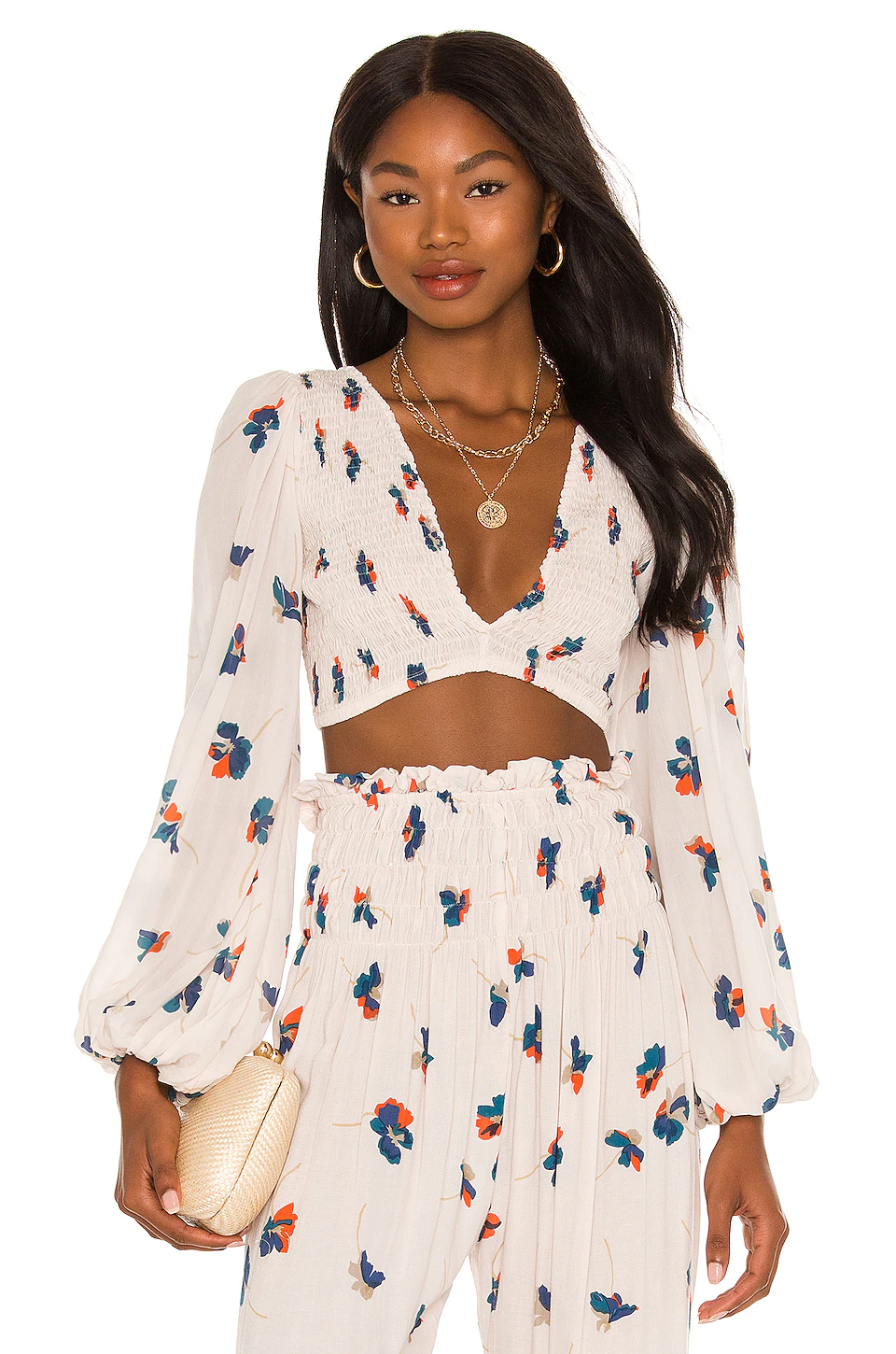 Cheapest 🔔 Indah Biru Crop Top In Mas 😉