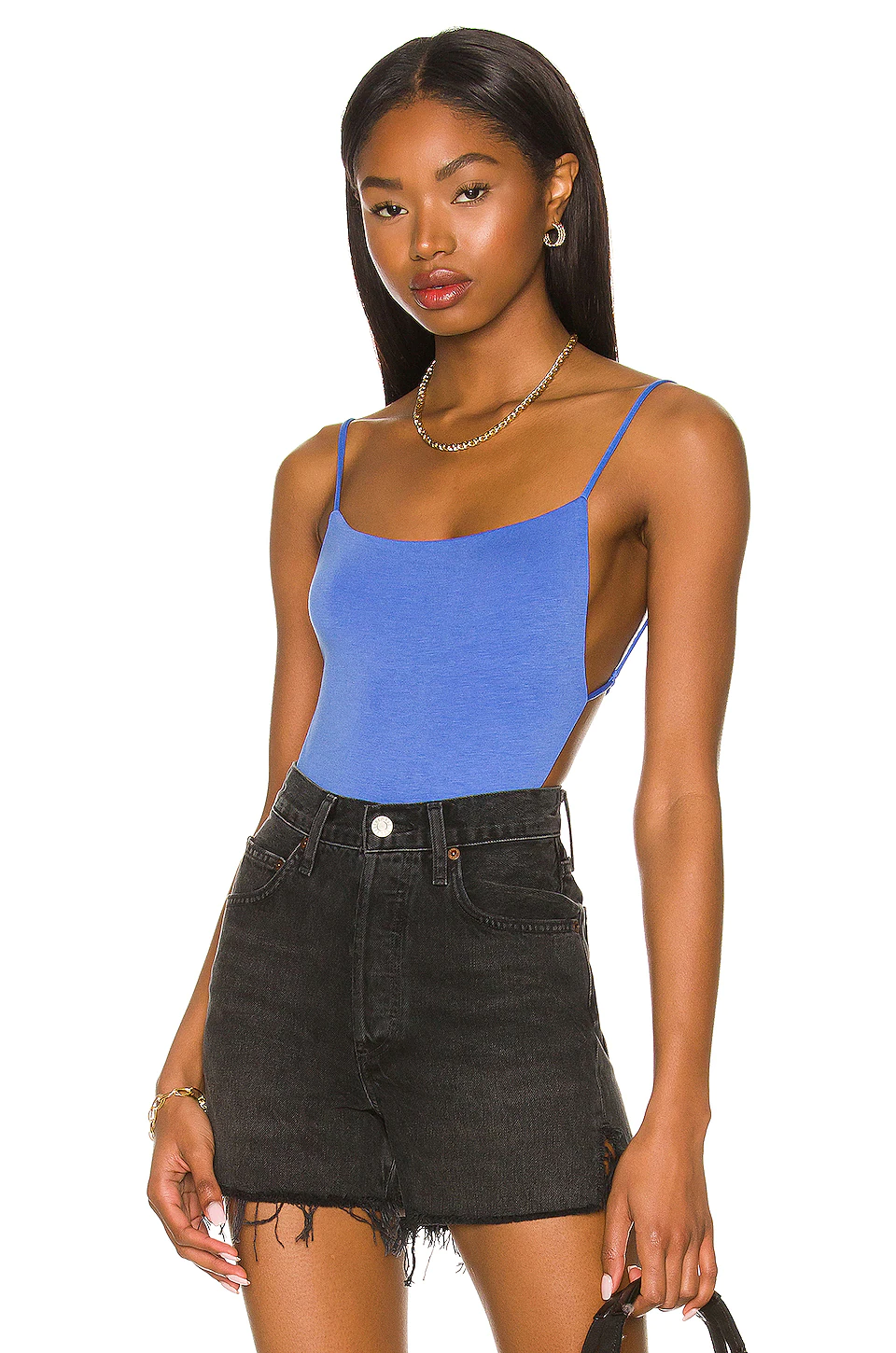 Buy ⭐ Indah DNA String Bodysuit In Iris 🌟