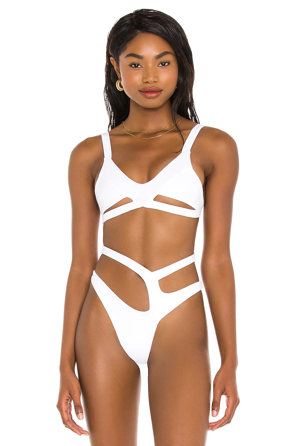 Top 10 👏 Indah Nova 👙 Bikini Top In White 😉
