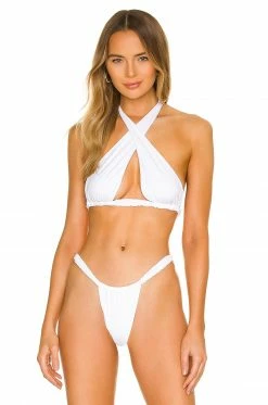 Brand new 🔥 Indah Alba 👙 Bikini Top In White 🌟