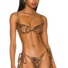 Best Pirce 🔔 Indah Amber 👙 Bikini Top In Tiger 🔥